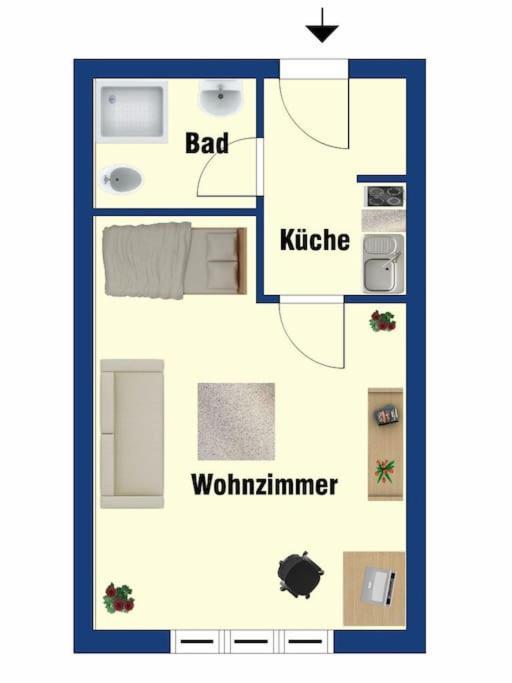 Helles Appartment Zum Wohlfuehlen Fulda Exterior foto